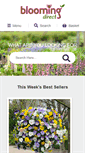 Mobile Screenshot of bloomingdirect.com
